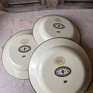 MacKenzie-Childs Courtly Check Bowls – Aurora NY 1995 – Rare Vintage Hand Painted Bowls – Sold Individually