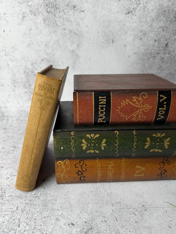 Antique 'Scarlet Letter' Book – 1883 Salem Edition, Hawthorne