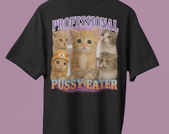 Funny Cat Meme T-Shirt: Trendy Cat Lover Tee