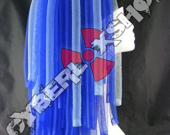 Cyberlox Dread Goth Blue Gemini Hair Falls