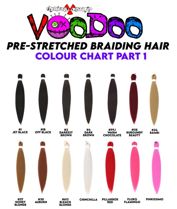 Cyberloxshop Voodoo Pre Stretched Braiding Hair Extensions