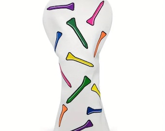 Custom Bright Colored TEE Headcovers