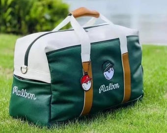 Custom Malbon Inspired Golf Gear Bag/Carry Bag