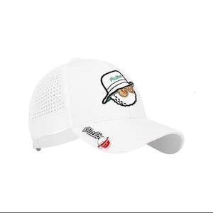 【MALBON GOLF】M Logo Point Trucker Cap★ Unisex Malbon Golf Hunter Green WM Phoenix Open Rope