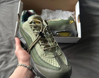 Corteiz 95s Trainers Military Green UK Size 6