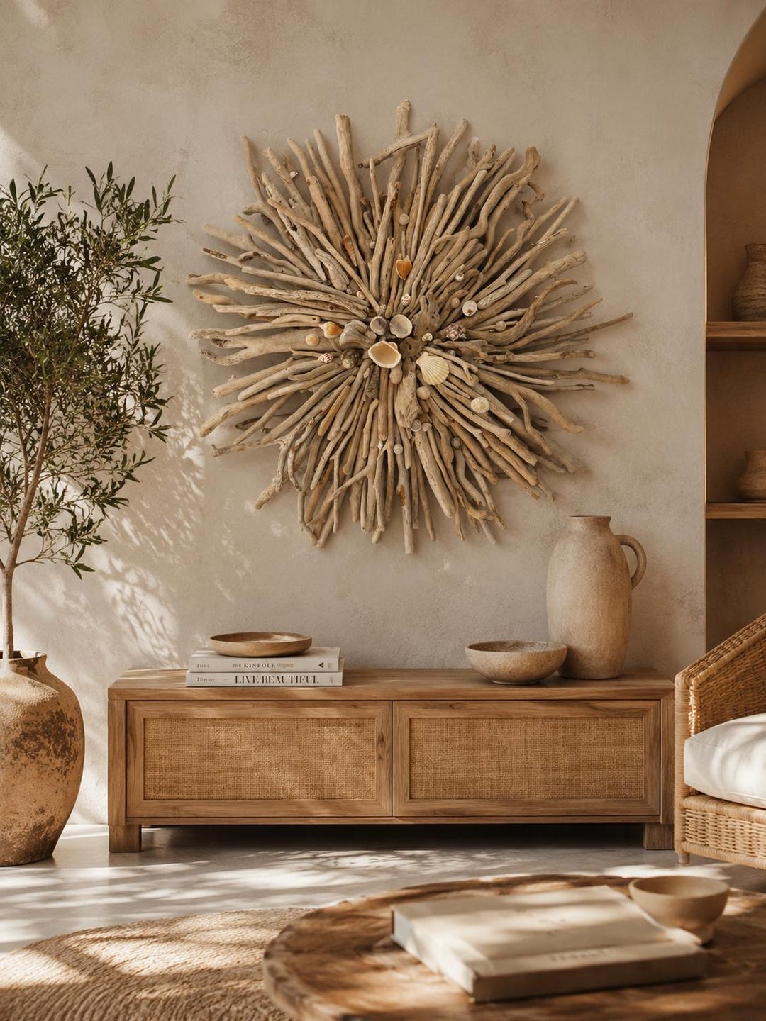 Large Driftwood Wall Art - 47