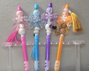Beaded Bow Mechanical Pencils