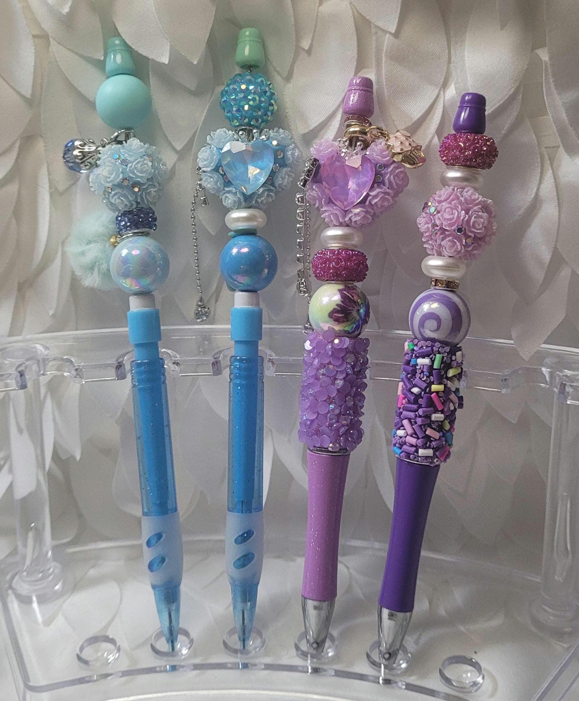 Flower Focal Bead Pens