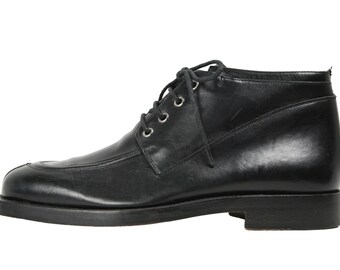 Claude Montana 90S Split Toe Leather Ankle Boots Vintage
