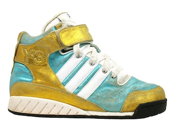 Yohji Yamamoto Y-3 Adidas AW2004 BBal Mid Sneakers Vintage