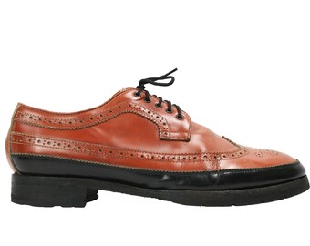 Dsquared2 00S Brogue Wingtip Leather Boots Vintage