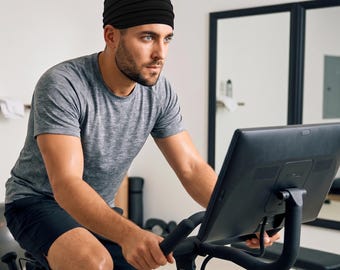 Cotton Headband: Men's Sports Sweatband, Yoga, Running - Made in USA