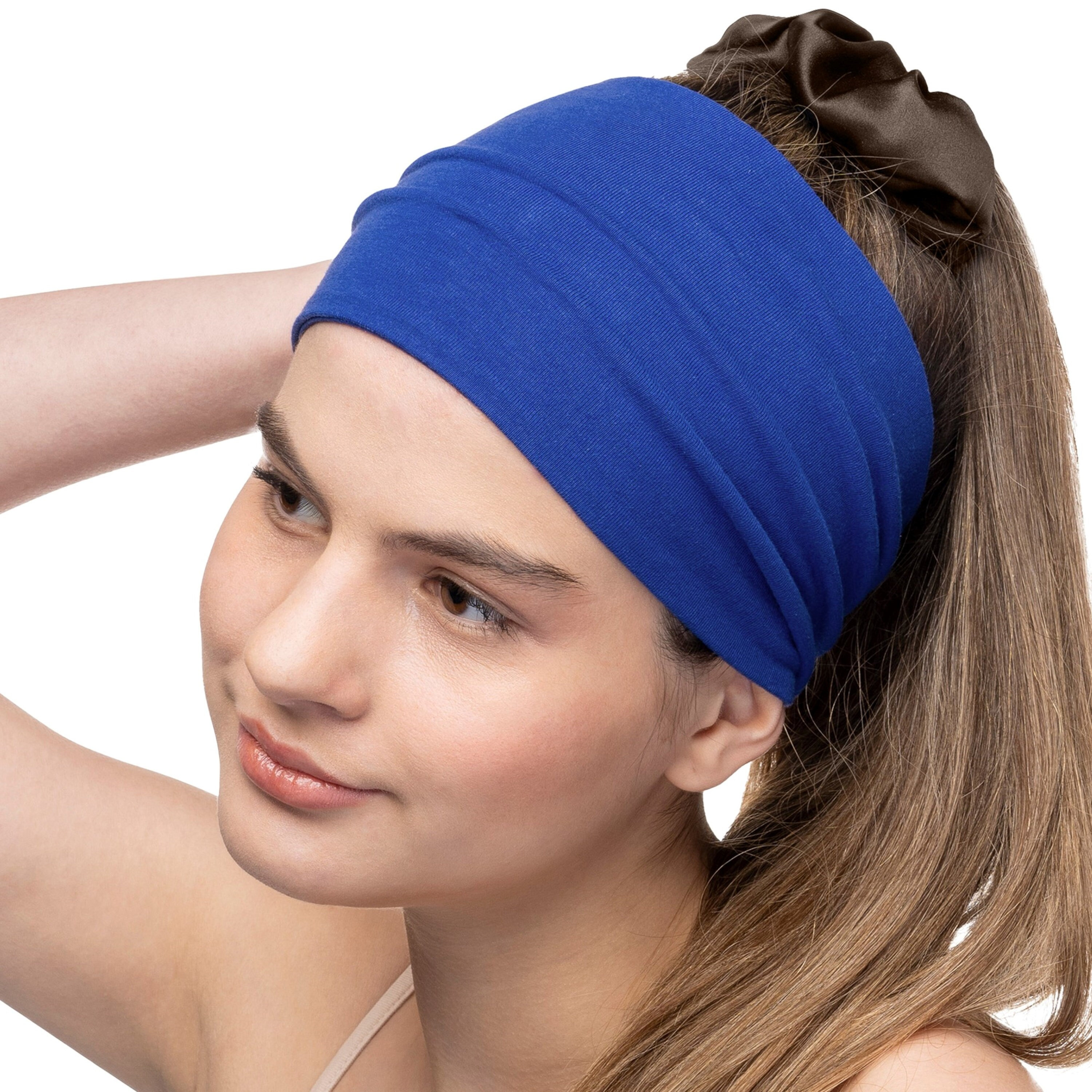 BESPORTBLE 8 Pcs Sports Headband Workout Sweatband Sports Hair Band Gym  Accessories for Women Hair Accessories for Men Hairband for Men Turban for  Men