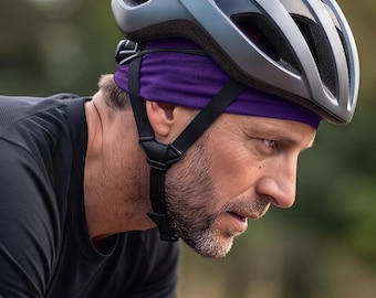 Men's Cotton Lycra Headband: Sports, Yoga, Training - Made in USA