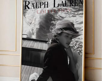 Vintage Ralph Lauren Prints, Aesthetic Old Money Yacht Club Print Boat Print Old Money Aesthetic Vogue Poster Digital Download