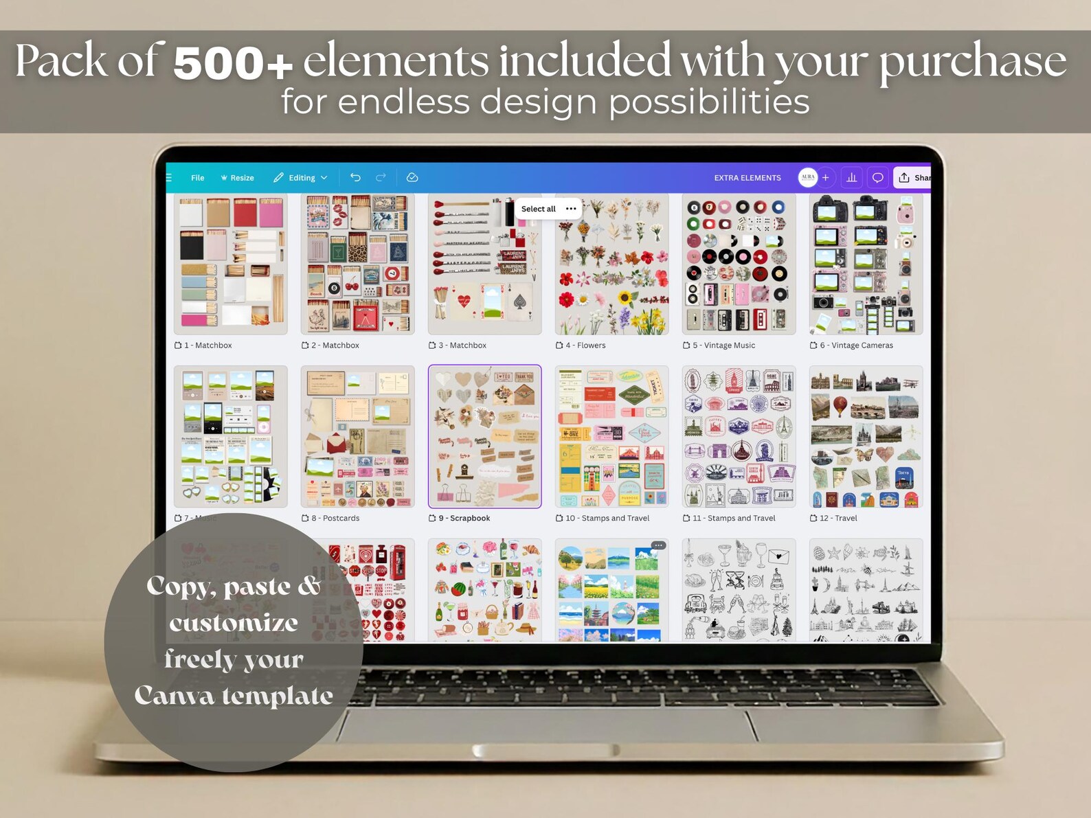 Custom Matchbox Art Template DIY Canva Matchbook Poster First