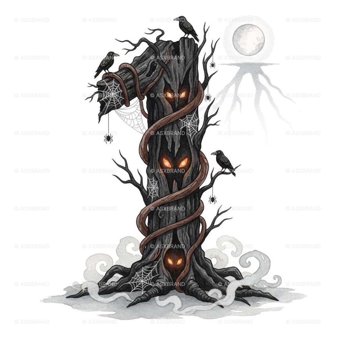 Halloween Numbers Clipart: Spooky 0–9 PNG for Sublimation (digital ...