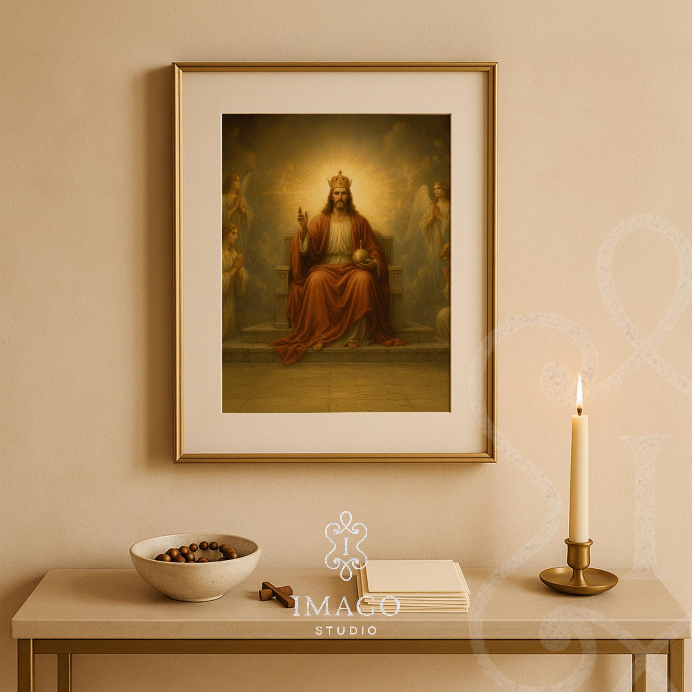 Décoration Murale Croix « La Vérité de Jésus » en Métal