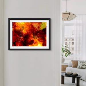 Abstrakt, Visuell konst, Eldelement