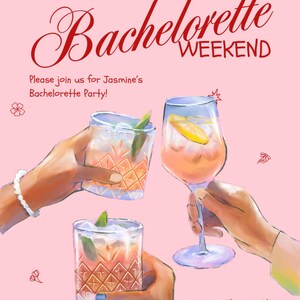 Bachelorette Party Invite