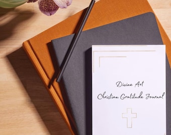 Christian Gratitude Journal (Printable) | 4-Page PDF | Prayer & Reflection | Digital Download
