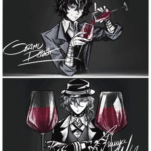 文豪ストレイドッグス デジタルプリント「ワインデート」