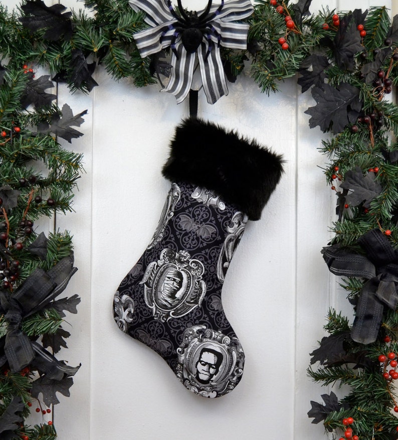 mummy christmas stocking