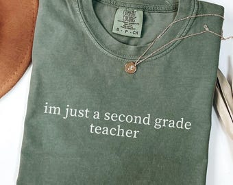 Second Grade Teacher Shirt, 2nd Grade Tee, Second Grade Teacher Gift, Second Grade Team Shirt, Elementary School Shirt, Back To School Gift