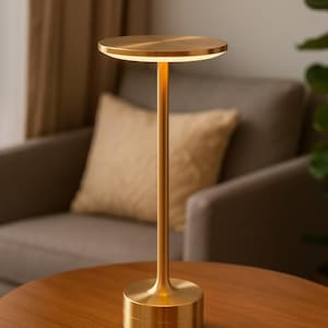 Rechargeable LED Table Lamp – Vintage Bedside Desk Light, Retro Nightstand Reading Lamp, Antique Decorative Night Light for Home