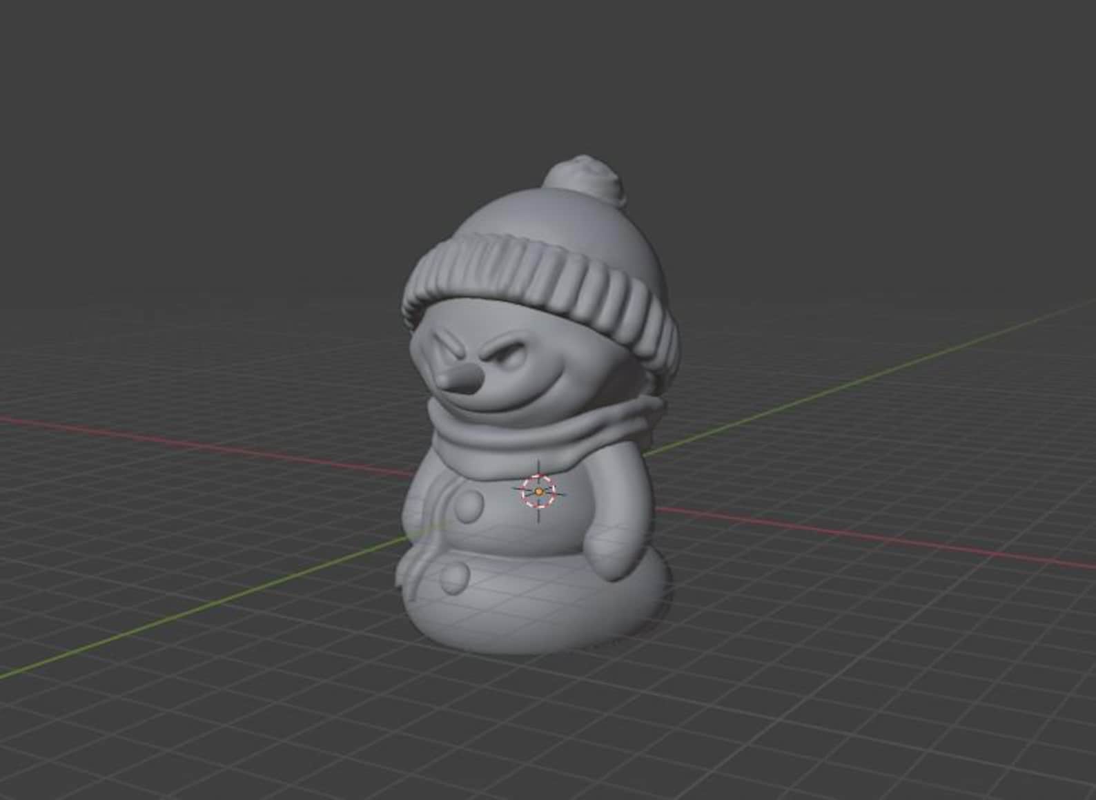 Snowman – 3D Printable STL File | Modern Minimalist | Christmas ...