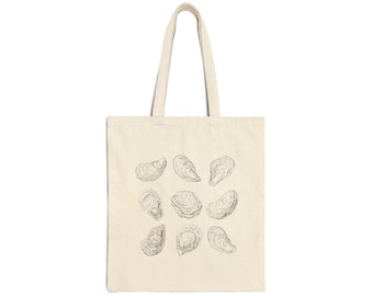 Oyster Tote Bag, Oysters Tote Bag, Oyster, Oysters, Oyster Tote, Oysters Tote, Oyster Bag, Oyster Gift, Coastal Tote Bag, Coastal Gift