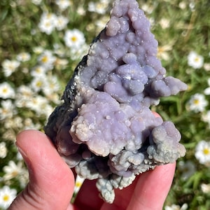 Druzy Grape Agate Crystal Cluster multicolor purple Shades Indonesia Rare Collectors quality natural stones soothing