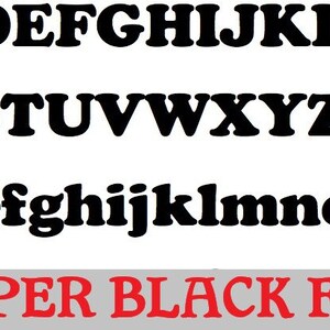 Mosaic Letter Font Samples: Custom Font Choice image 5