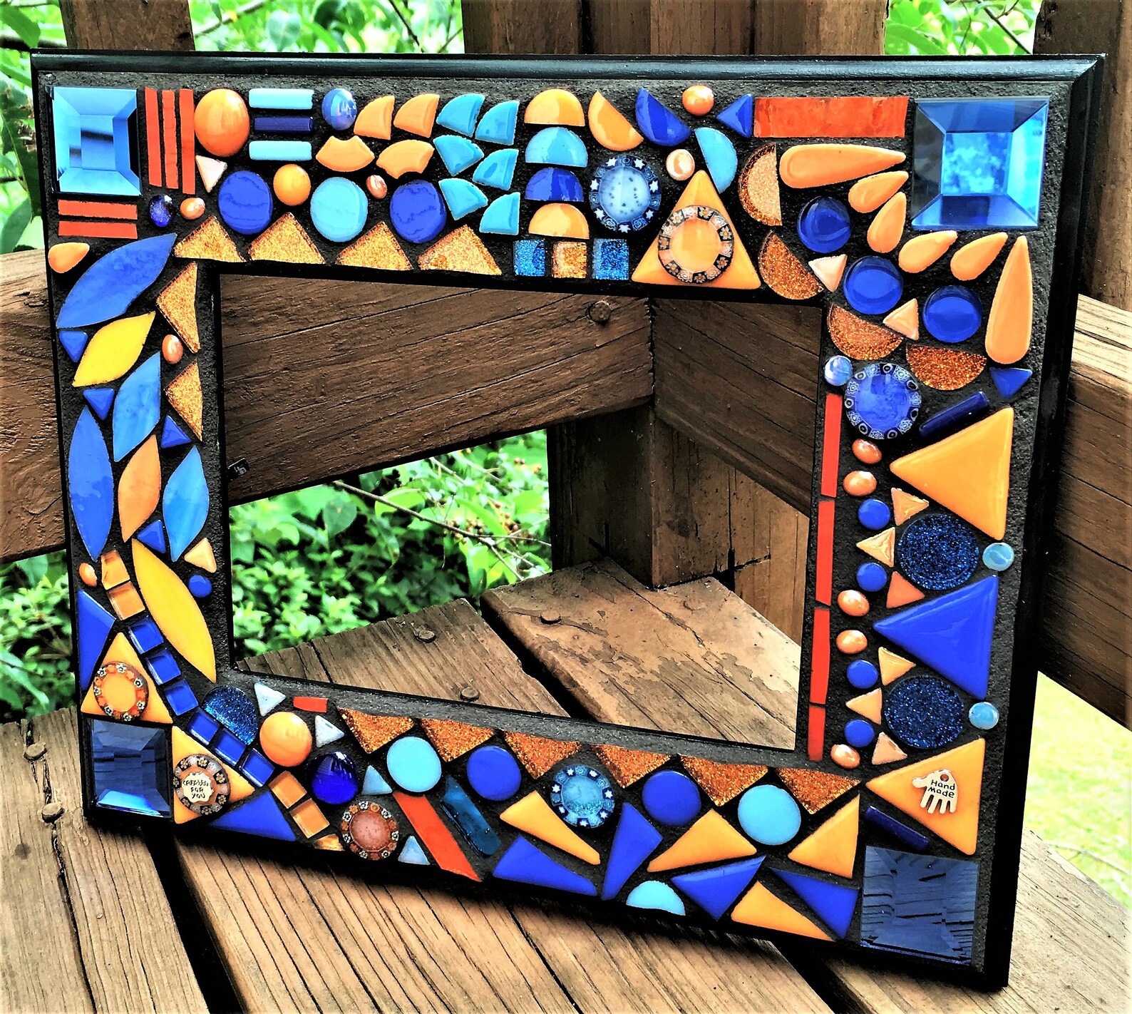 MOSAIC PICTURE FRAMES in the Wild & Funky Style Or Your Etsy