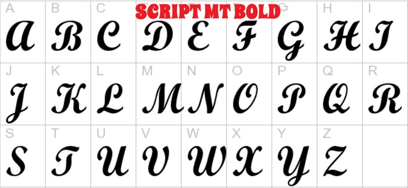 Mosaic Letter Font Samples: Custom Font Choice image 4