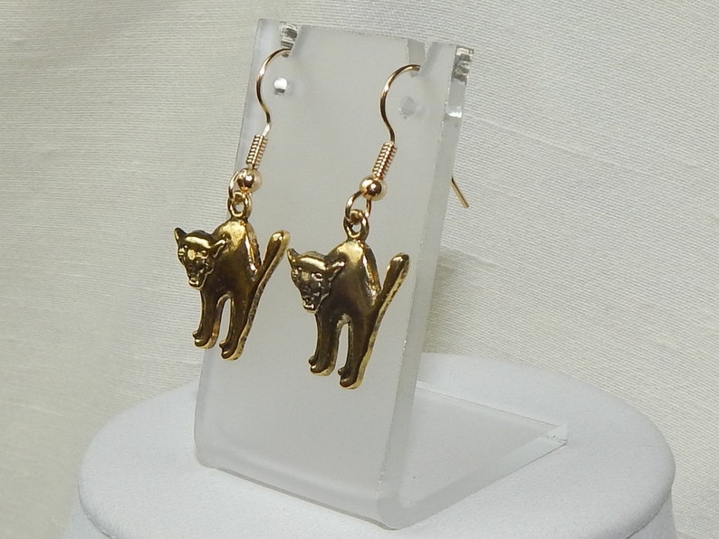 Halloween earrings,Witch/'s Cat earrings,Cat earrings,Halloween Cat earrings,Black Cat earrings,evil cat earrings,Halloween costume earrings