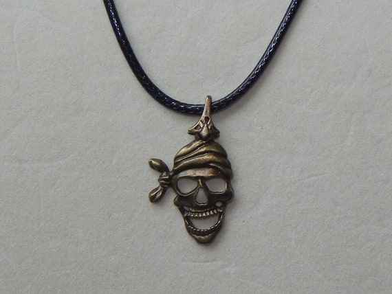BoHo Necklace Free Shipping Pirate Skulls Necklace Halloween Necklace Skulls Necklace