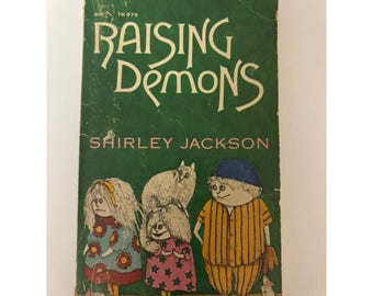 Raising Demons van Shirley Jackson, 1970, Scholastic paperback, vintage TK 978