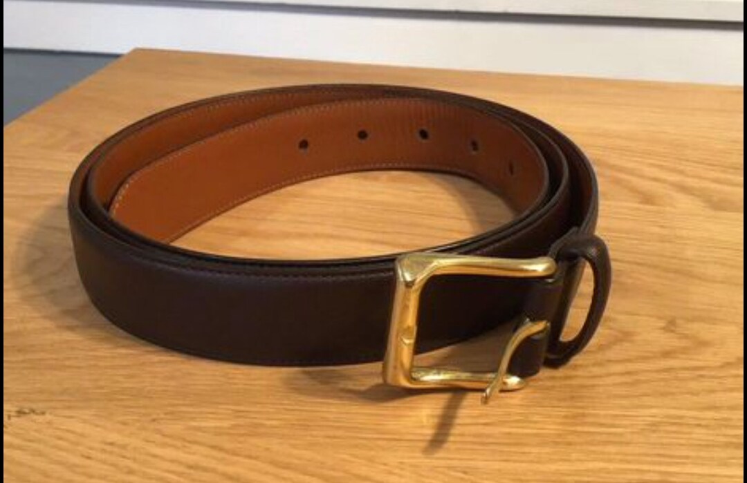 mens coach belt black