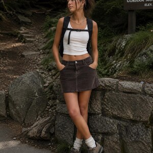 Stretch Corduroy Skirt - Etsy