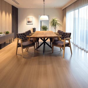 Solid Wood Dining Table Handmade Modern Farmhouse Rustic Kitchen Furniture Customizable Design