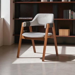 Minimalist Office Chair Ergonomic Comfortable Desk Seating for Home, Studio & Cafe Workspace Modern Design