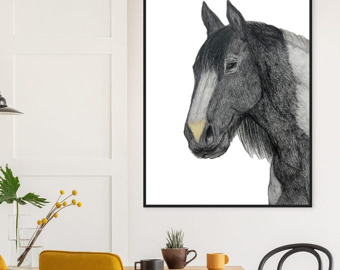 Horse Fine Art Framed Poster