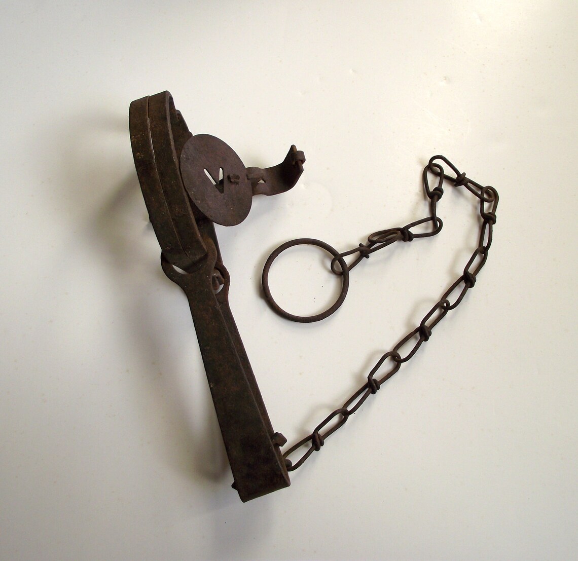 Animal Trap by Victor Oneida Antique Steel Varmint Trap Rustic Etsy