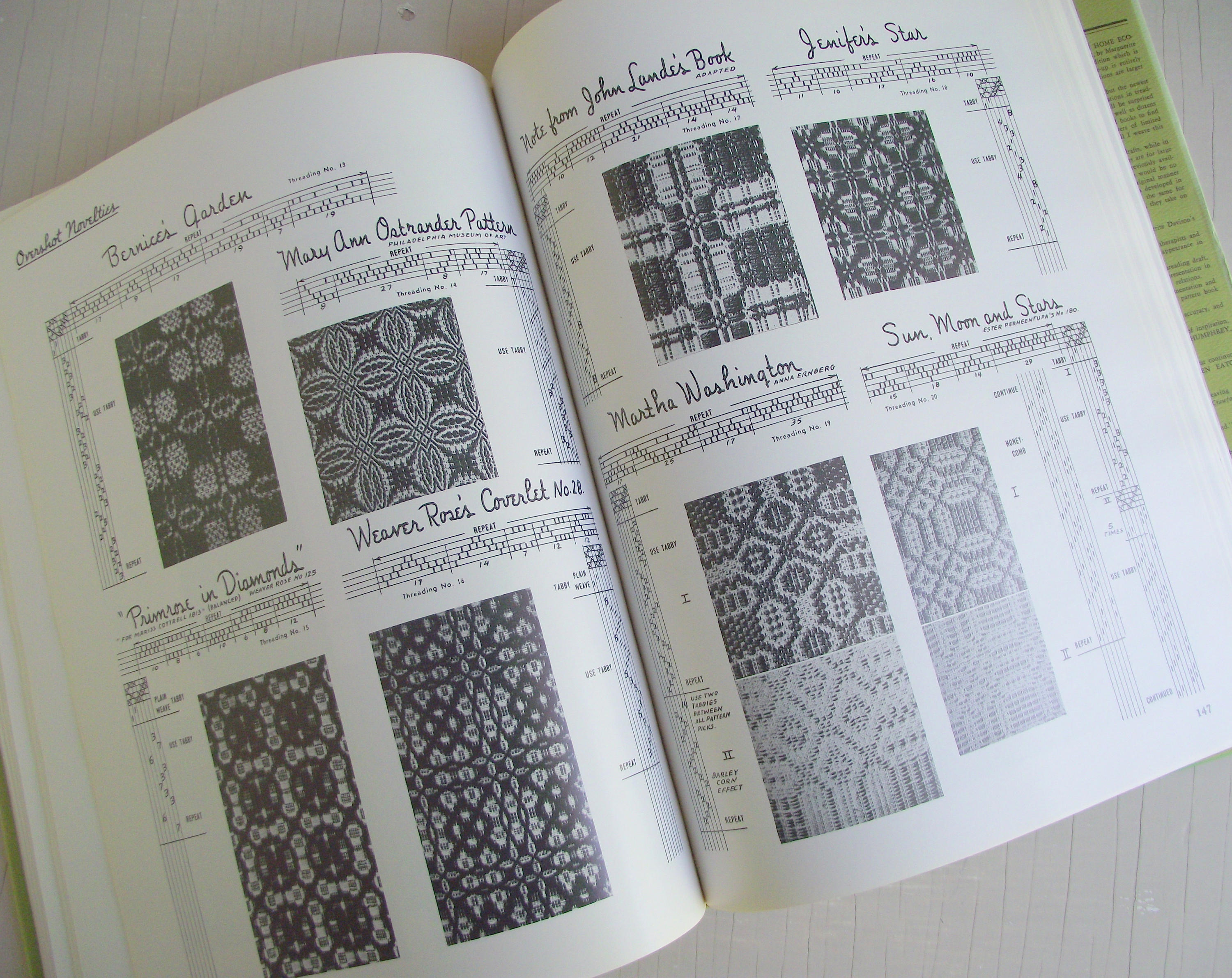 A Handweavers Pattern Book by Marguerite Porter Davison 1971