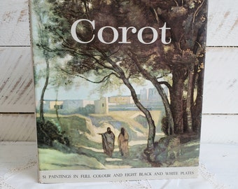 Corot by Keith Roberts , Spring Art Books 2nd Impression 1966 Hardcover , Spring Books London , Coffee Table Art Book