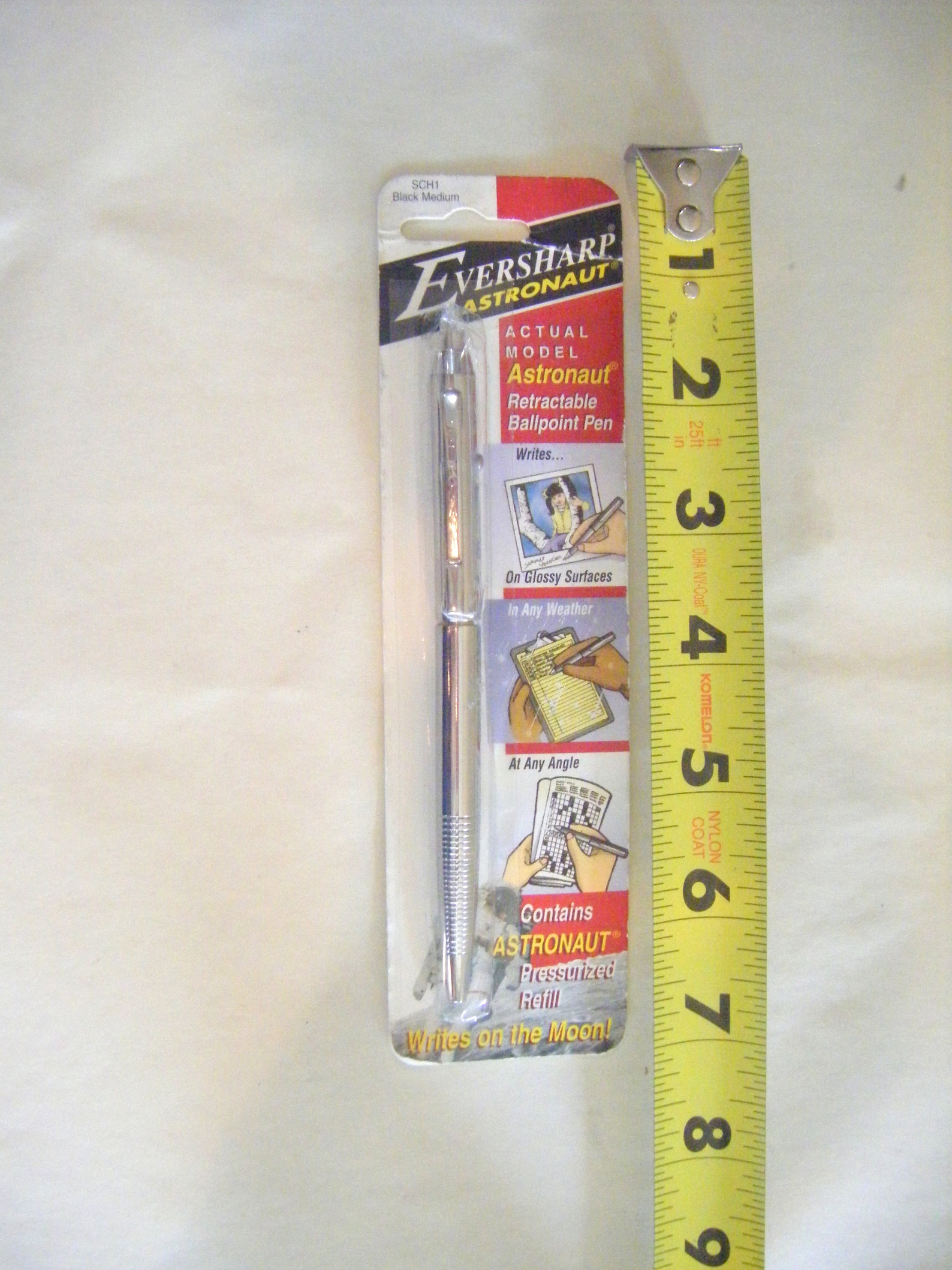 Stylo Eversharp Astronaut - Finition Chrome & Or 22K - Vintage Collector - Neuf Avec étiquettes