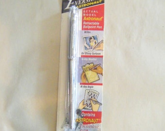 Vintage Eversharp Astronaut Ballpoint Refillable Pen Original Packaging Collectible Space Science Writes on the Moon!