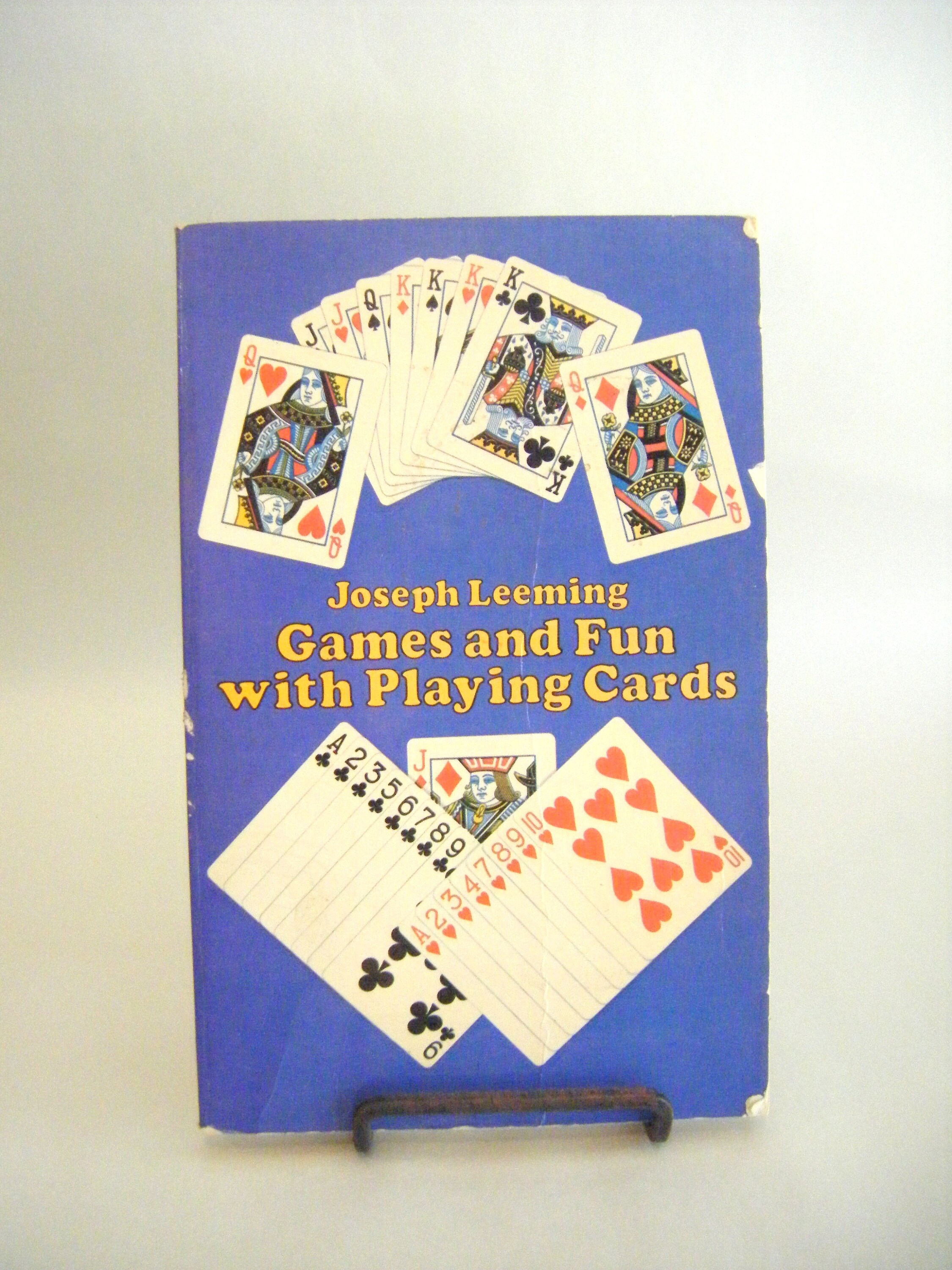 Vintage Games and Fun With Playing Cards Paperback Book Family - Etsy