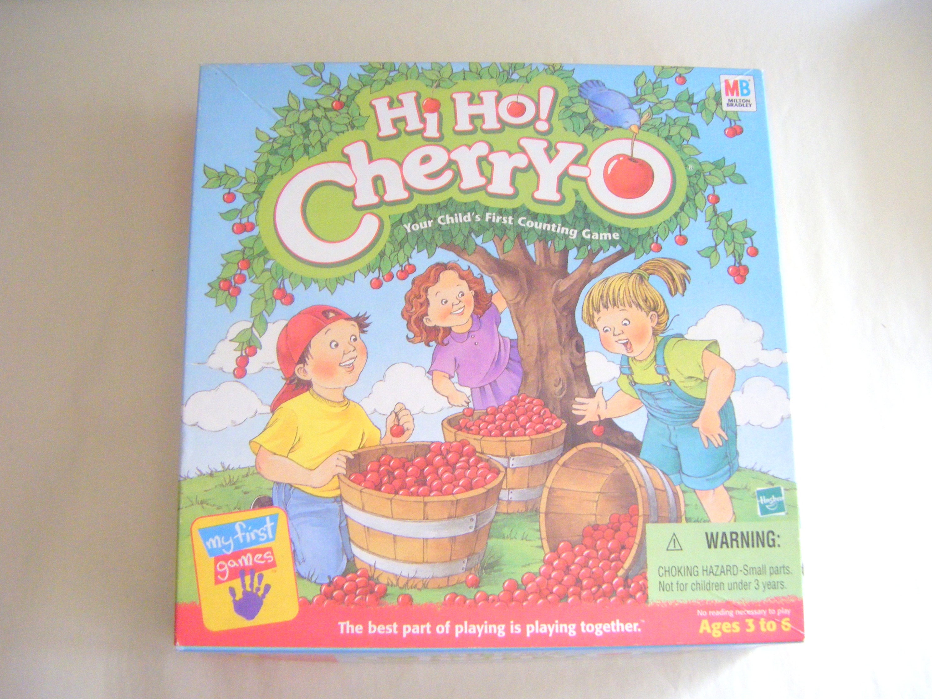 Vintage Hi Ho Cherry-o Counting Game Milton Bradley Classic Collectible ...